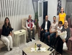 Kaymakam �elikkol'dan �ehit ailelerine 29 Ekim ziyareti