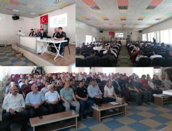 Mut'ta Orman yang�nlar�yla m�cadele toplant�s� ger�ekle�tirildi