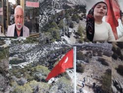 Gere�i yap�ld� direk yenilendi yeni bayrak g�ndere �ekildi