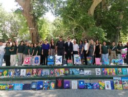 G�rsel Sanatlar Y�l Sonu Sergisi B�y�k Be�eni Toplad�