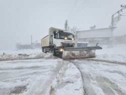 Mersin Bykehir Belediyesi'nden Youn Kar Mesaisi